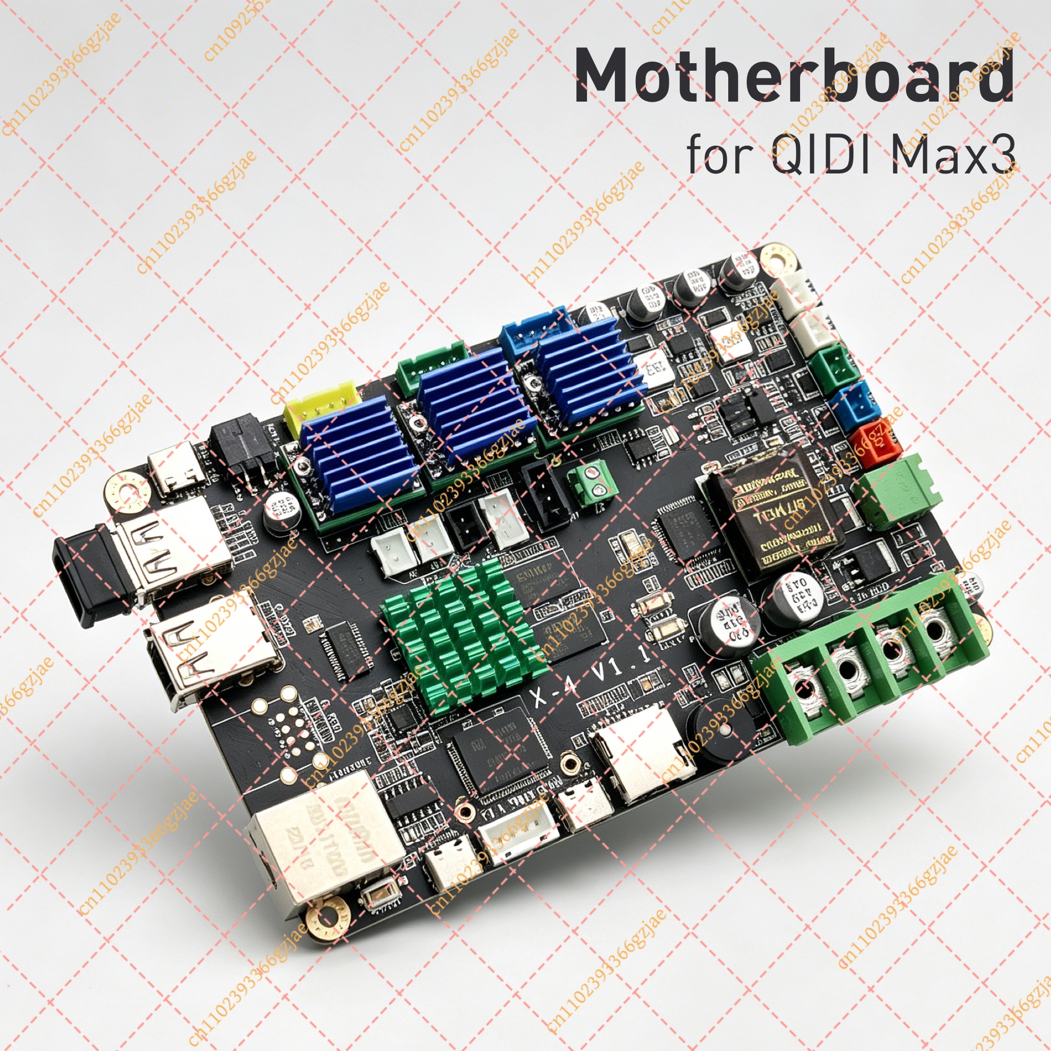 Tech Max Accessories - Motherboard For QIDI Max3 Replacement for