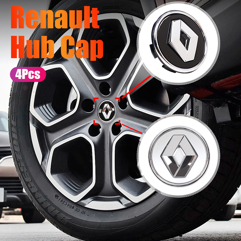 Tech Accessories Hub - 4Pcs 56mm Car Hub Cap Wheel