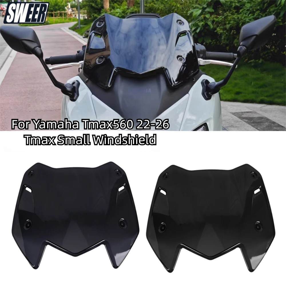 Tech Max Accessories - Motorcycle Windshield Suitable For Yamaha TMAX560