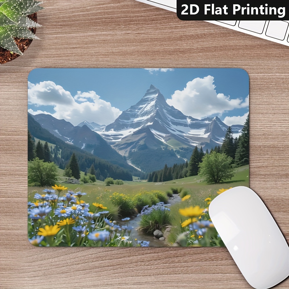 Tech Table Accessories - Gaming Office Non-Slip Mouse Pad Scenic