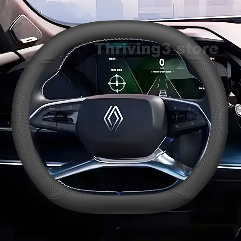 Leather Car Steering Wheel Cov - Tech Accessories Hub 리뷰 및 가격