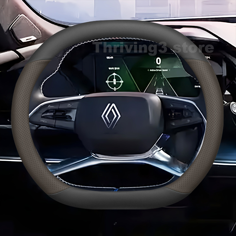 Leather Car Steering Wheel Cov - Tech Accessories Hub 리뷰 및 가격