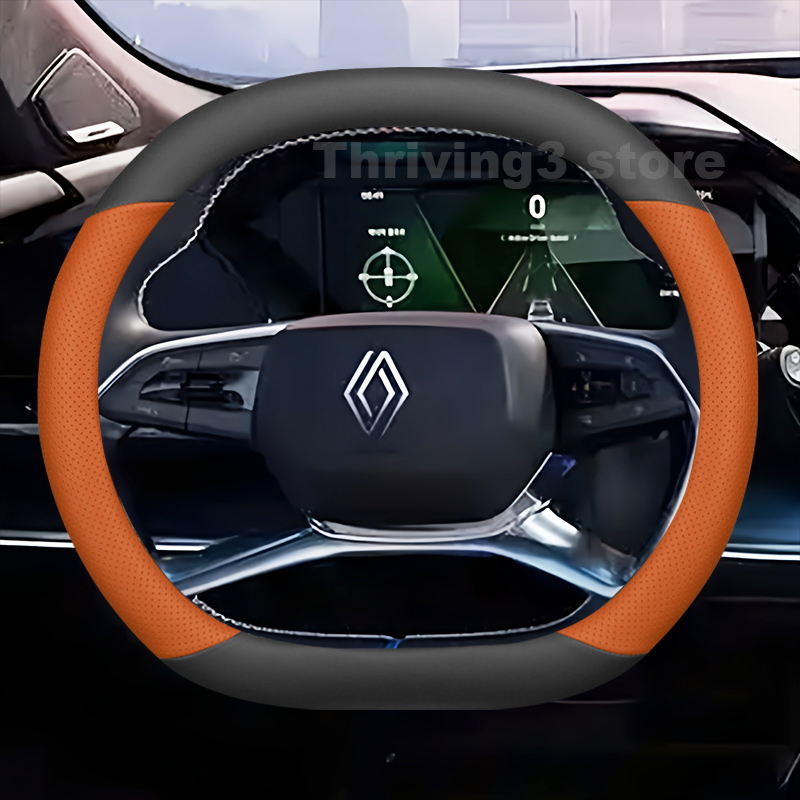 Leather Car Steering Wheel Cov - Tech Accessories Hub 리뷰 및 가격