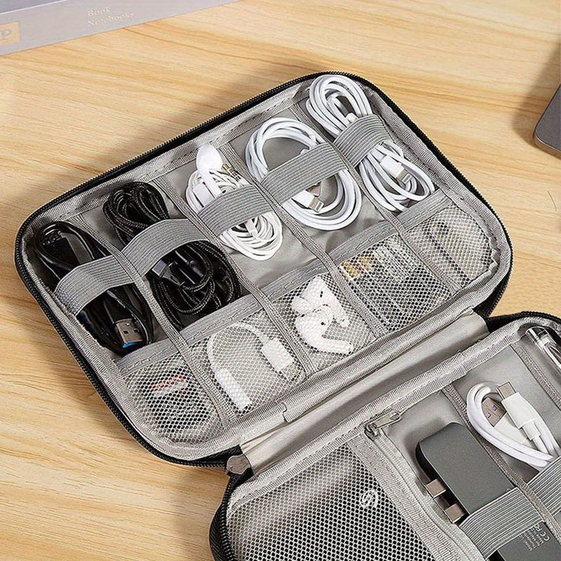 A Multi-Pocket Electronic Acce - Tech Accessories Travel Organizer Pouch 리뷰 및 가격