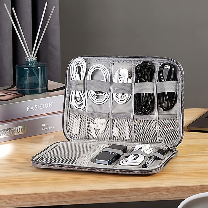 A Multi-Pocket Electronic Acce - Tech Accessories Travel Organizer Pouch 리뷰 및 가격
