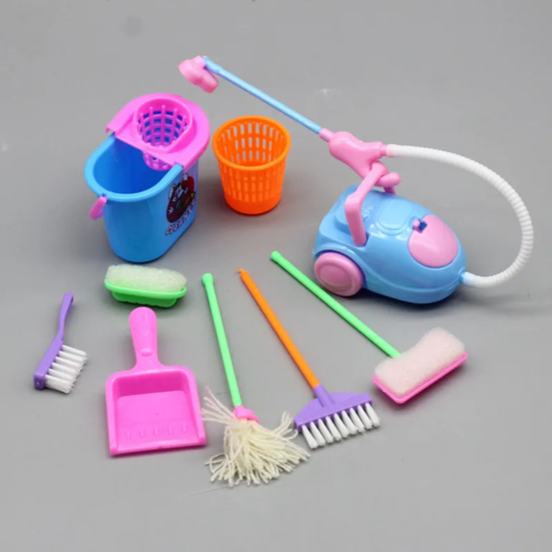 9PCS Miniature Doll House Clea - Tech House Accessories 리뷰 및 가격