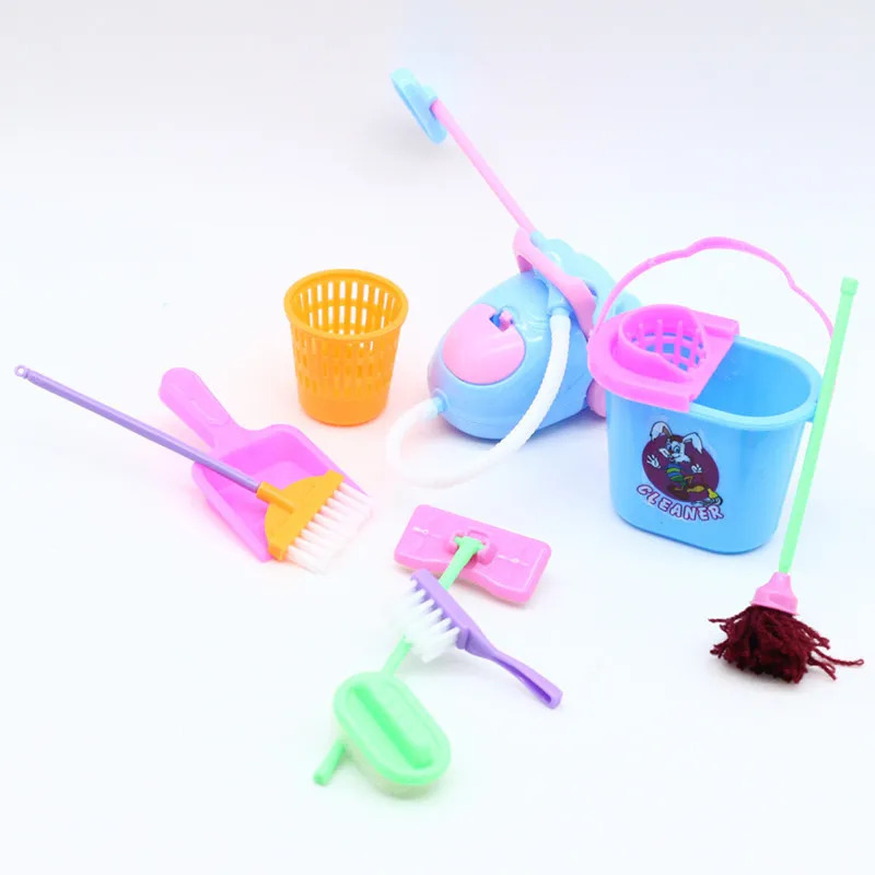 9PCS Miniature Doll House Clea - Tech House Accessories 리뷰 및 가격