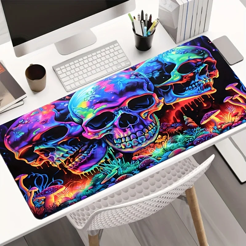 Graffiti Art Skull Mouse Pad 9 - Tech Table Accessories 리뷰 및 가격