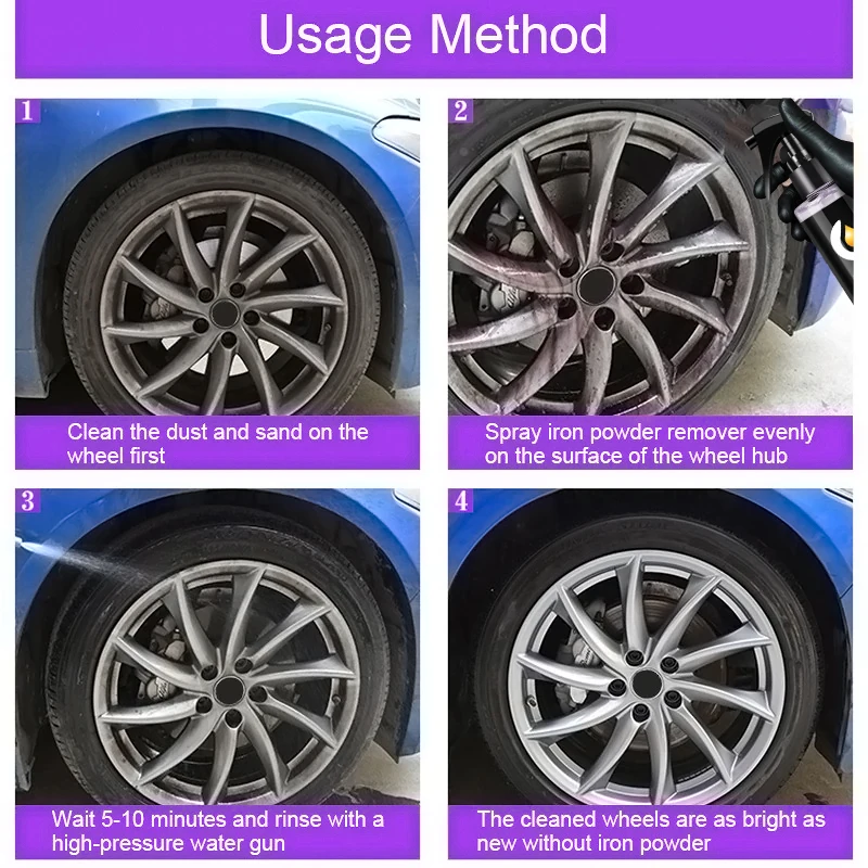 50ml/100ml Wheel Paint Iron Re - Screen Cleaner Spray 리뷰 및 가격