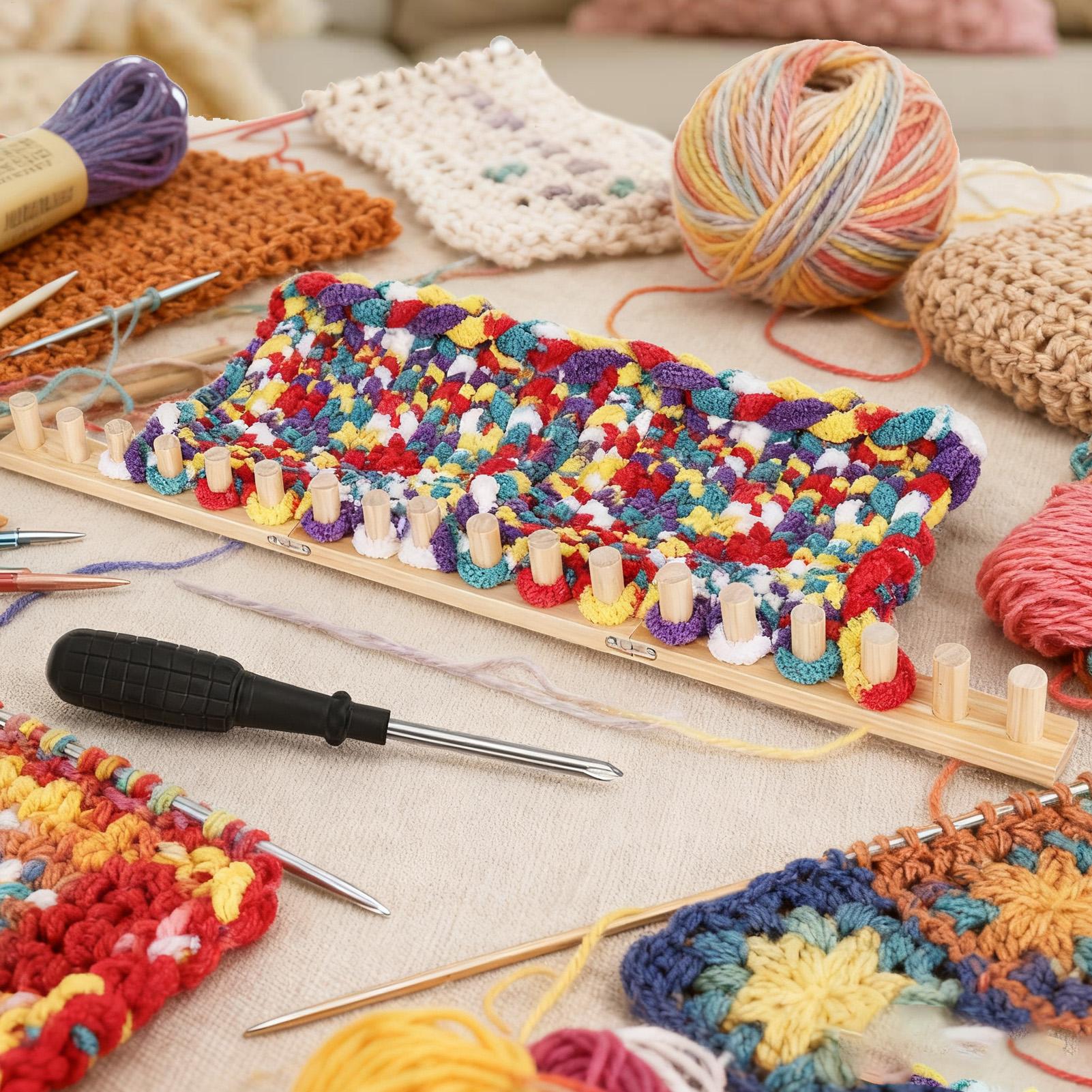 Knitting Loom 35 Inch Wood Chu - Tech Room Accessories 리뷰 및 가격
