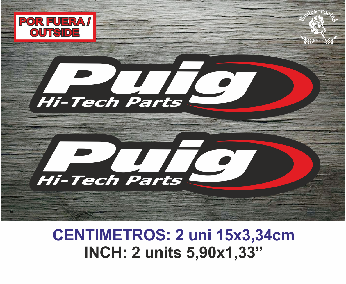 Puig Racing Hi-Tech Sticker NG - Tech Accessories Words 리뷰 및 가격
