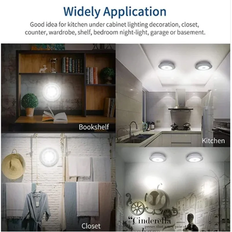 Battery-Powered Wireless Night - Tech Room Accessories 리뷰 및 가격