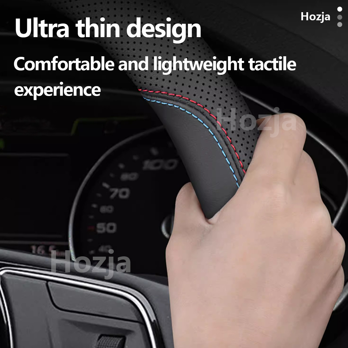 Leather Car Steering Wheel Cov - Tech Accessories Hub 리뷰 및 가격