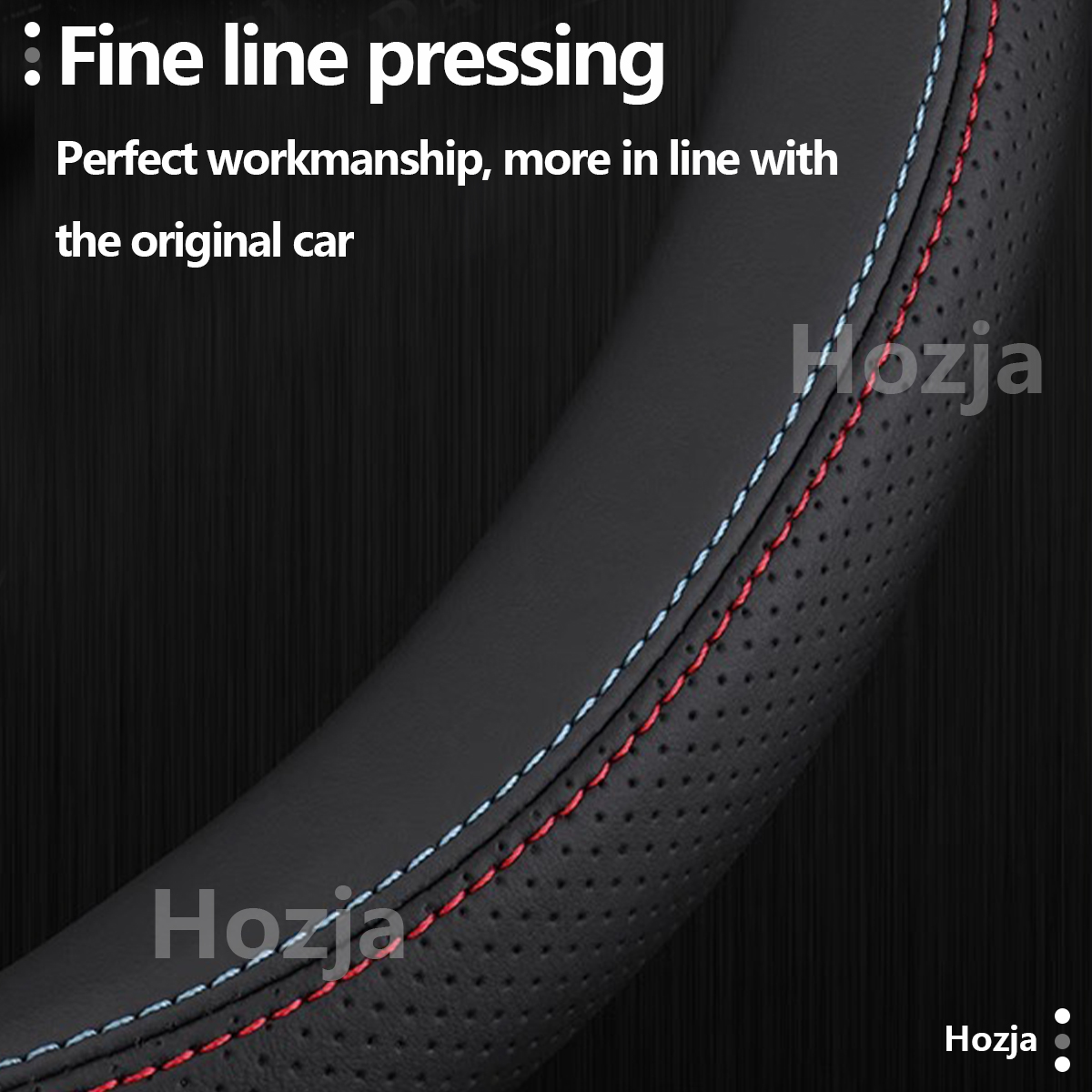 Leather Car Steering Wheel Cov - Tech Accessories Hub 리뷰 및 가격