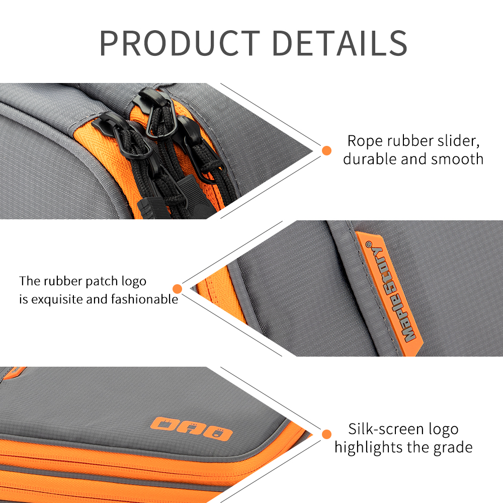Multi-Compartment Portable Ele - Tech Accessories Travel Organizer Pouch 리뷰 및 가격