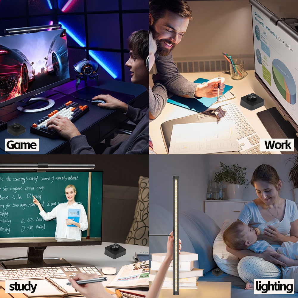 LED Desktop Monitor Light Bar  - Monitor Light Bar 리뷰 및 가격