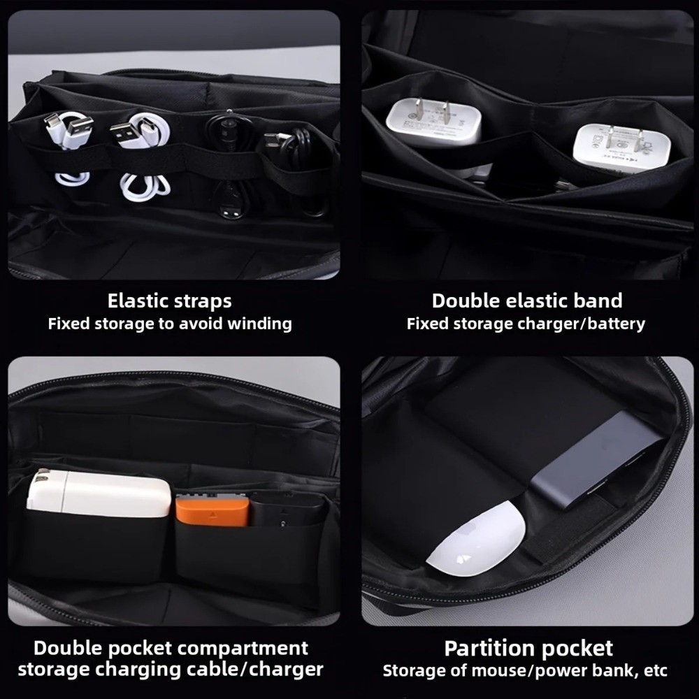 Portable Data Cable Storage Ba - Tech Accessories Travel Organizer Pouch 리뷰 및 가격