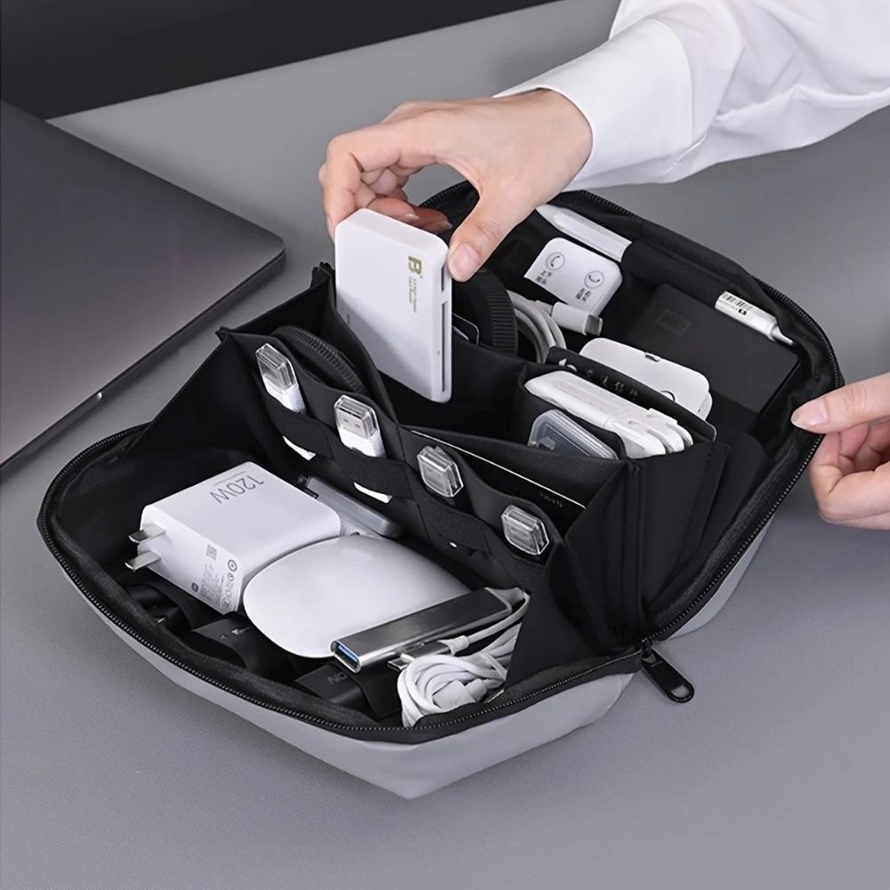 Portable Data Cable Storage Ba - Tech Accessories Travel Organizer Pouch 리뷰 및 가격