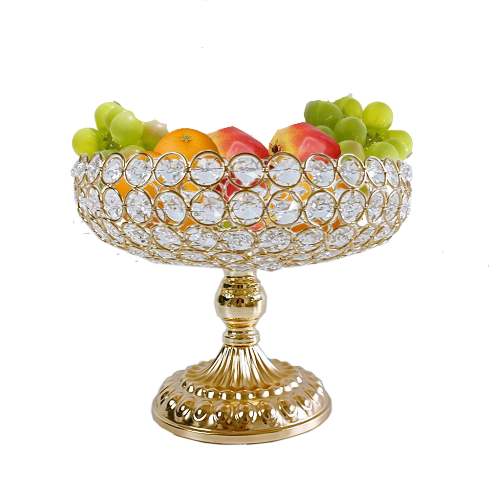 1pcs Crystal Fruit Gold living - Tech Room Accessories 리뷰 및 가격