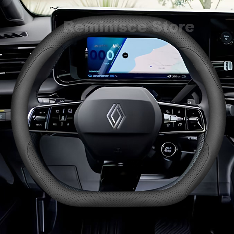 Leather Car Steering Wheel Cov - Tech Accessories Hub 리뷰 및 가격
