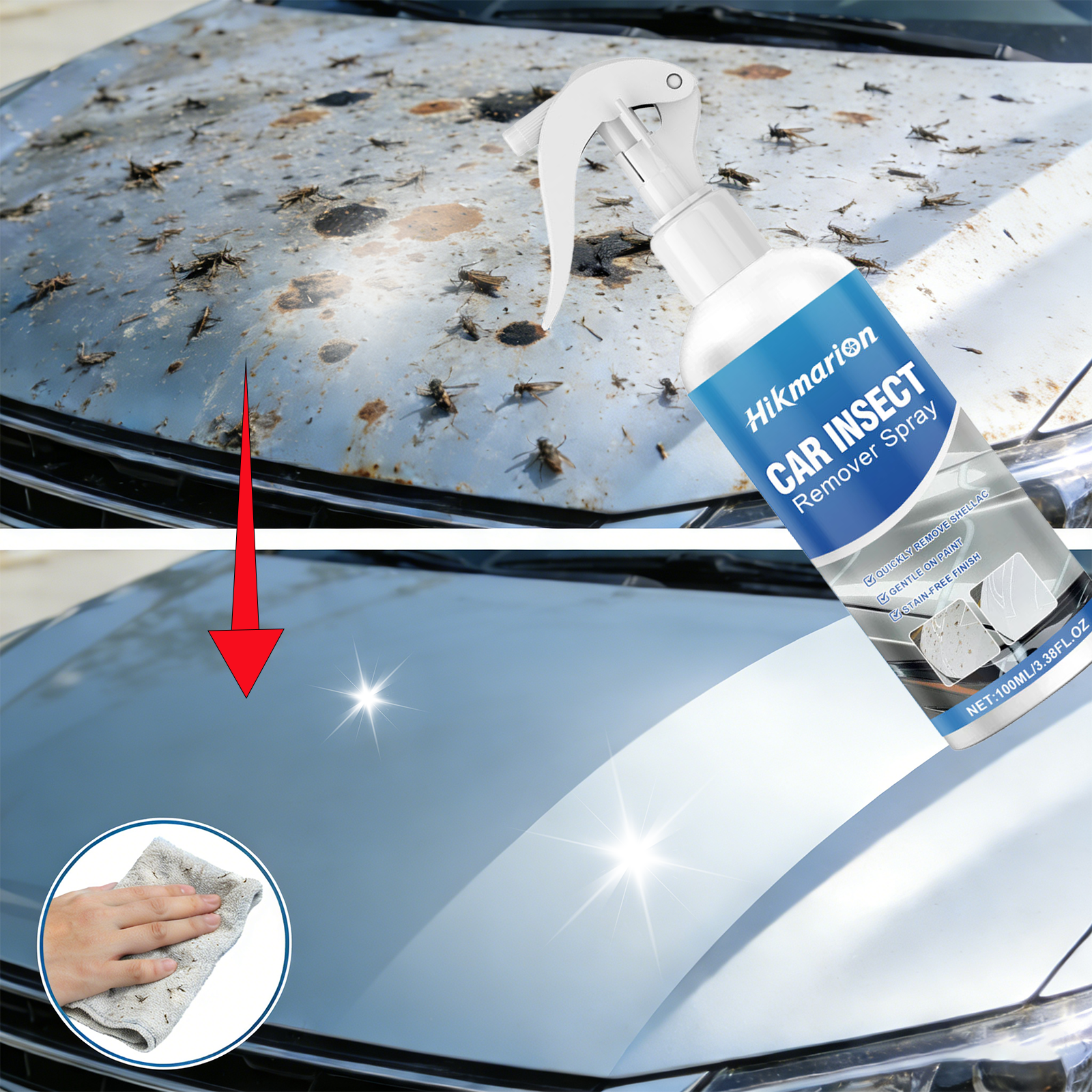 100ml Bug and Tar Remover Spra - Screen Cleaner Spray 리뷰 및 가격