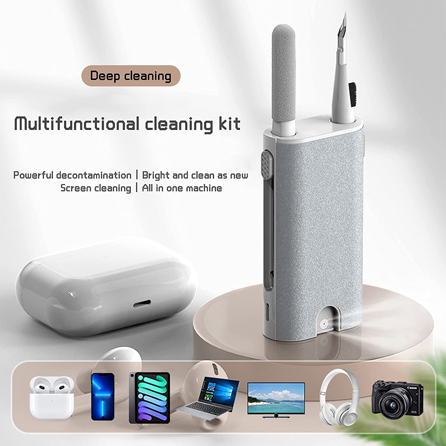 5 in 1 Earphone Cleaner Brush  - Screen Cleaner Spray 리뷰 및 가격