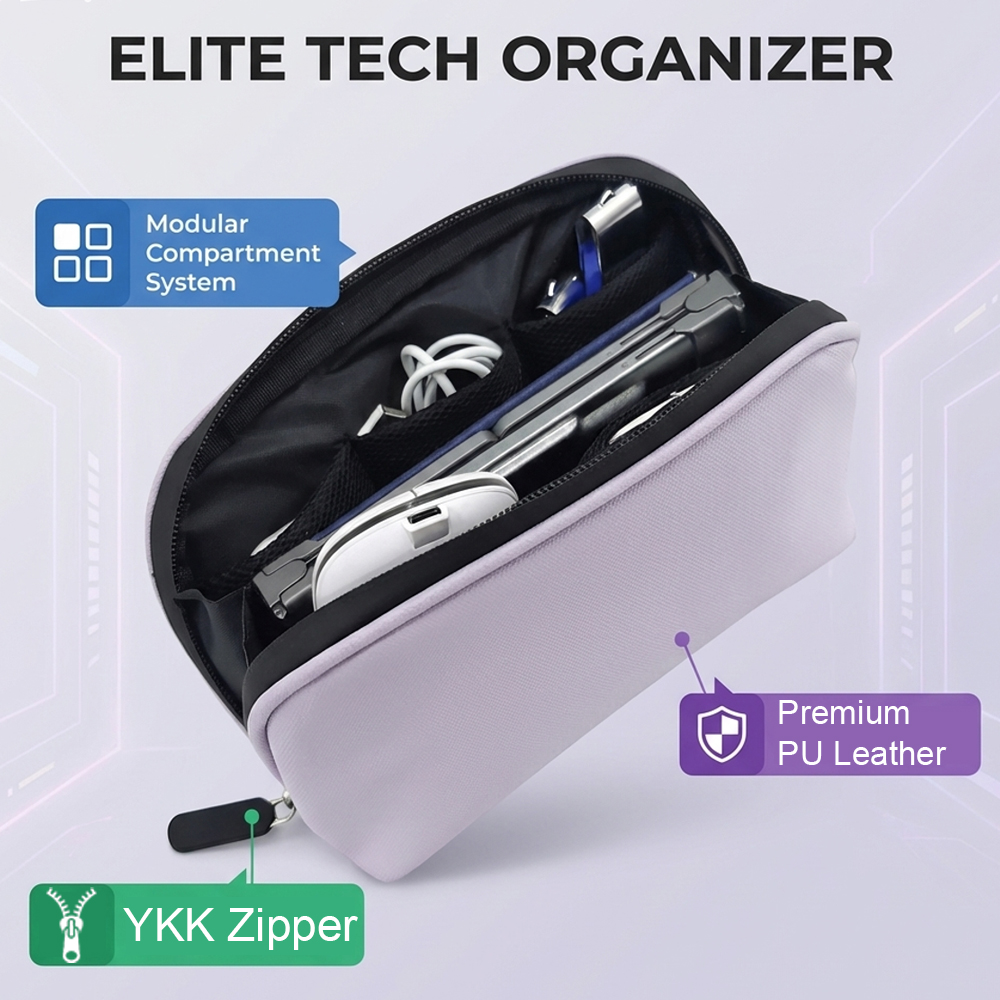 Tech Organizer Bag Portable El - Tech Accessories Travel Organizer Pouch 리뷰 및 가격