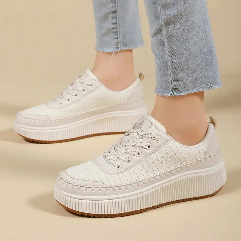 Brown Shoes Woman Flats Autumn - Tech Accessories For College 리뷰 및 가격