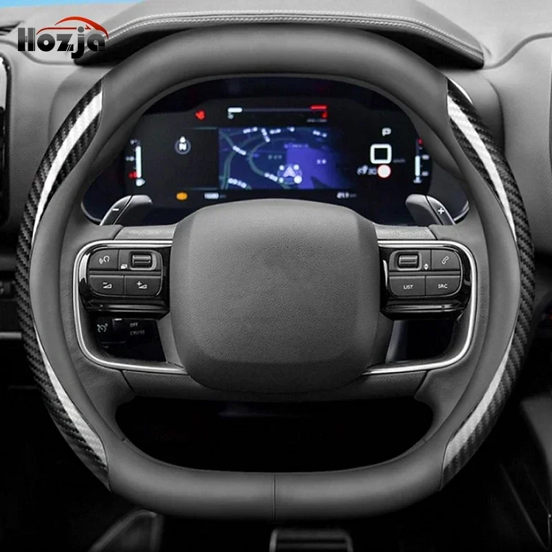 Leather Car Steering Wheel Cov - Tech Accessories Hub 리뷰 및 가격