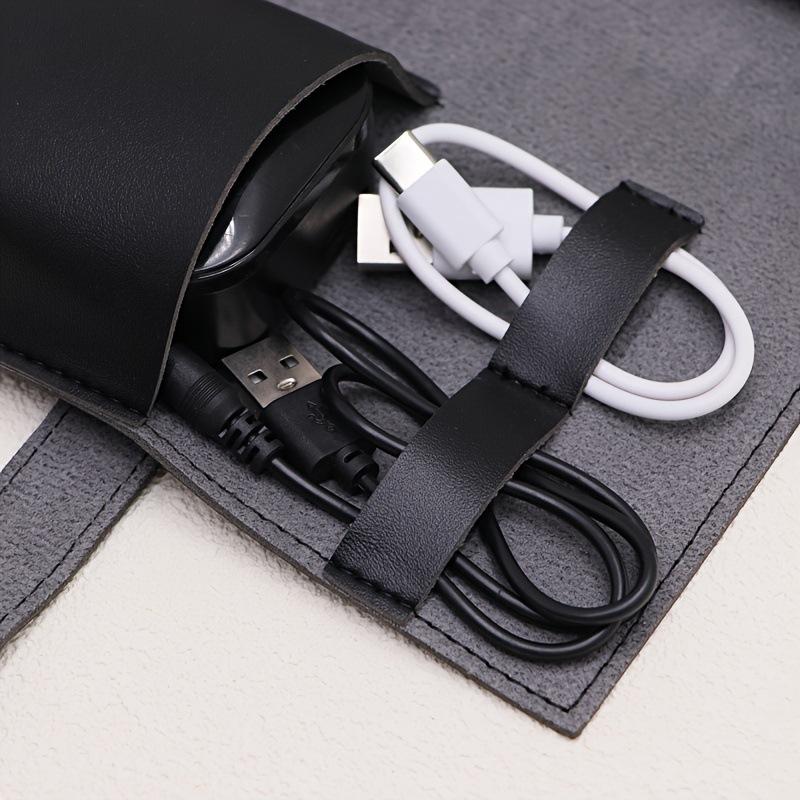 1PC PU Leather Multi-Compartme - Tech Accessories Travel Organizer Pouch 리뷰 및 가격