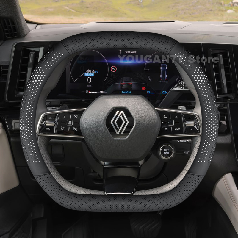 Leather Car Steering Wheel Cov - Tech Accessories Hub 리뷰 및 가격
