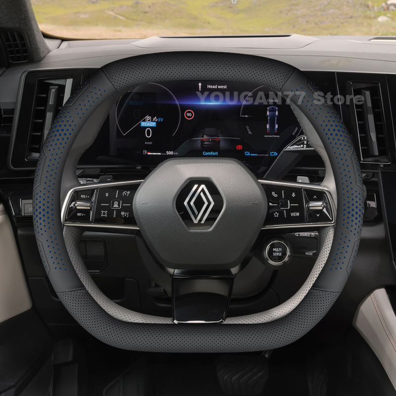 Leather Car Steering Wheel Cov - Tech Accessories Hub 리뷰 및 가격