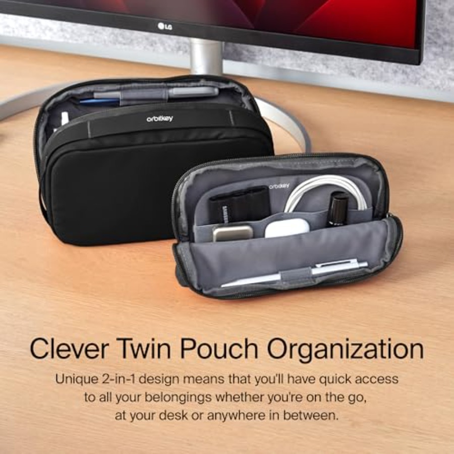 2-in-1 Tech Accessory Pouch wi - Tech Accessories Travel Organizer Pouch 리뷰 및 가격