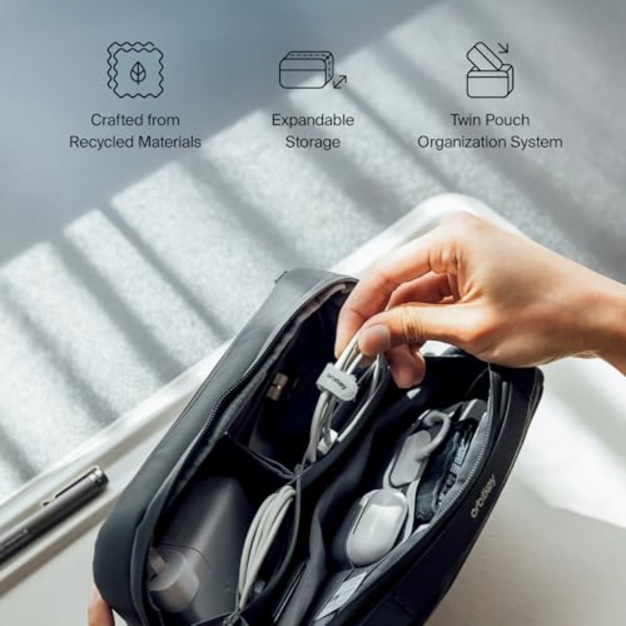 2-in-1 Tech Accessory Pouch wi - Tech Accessories Travel Organizer Pouch 리뷰 및 가격