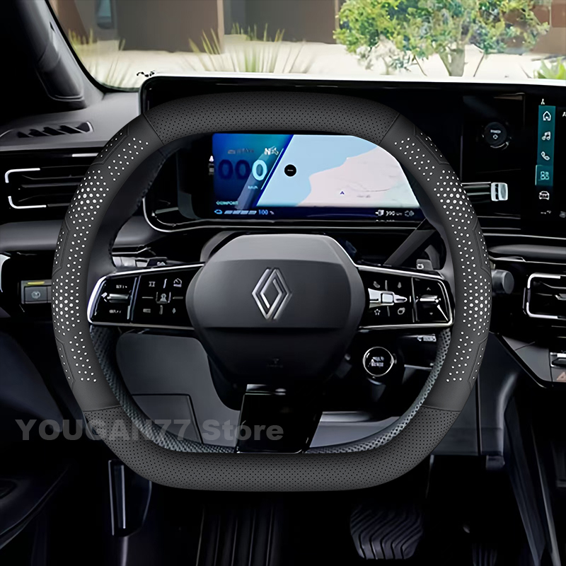 Leather Car Steering Wheel Cov - Tech Accessories Hub 리뷰 및 가격