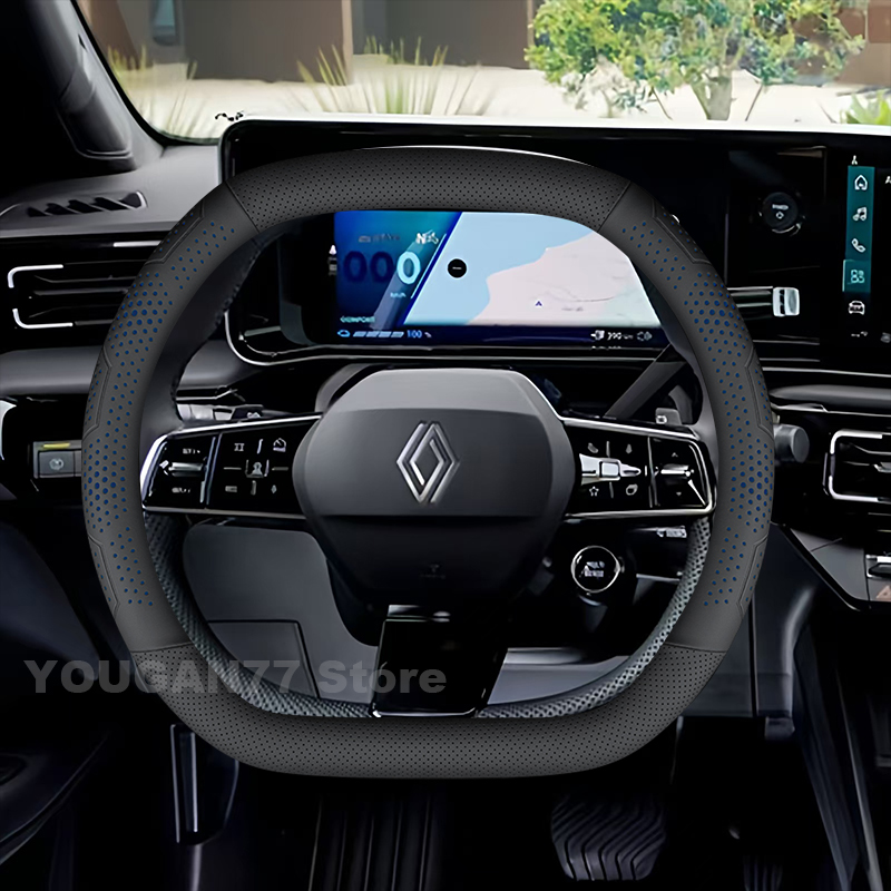 Leather Car Steering Wheel Cov - Tech Accessories Hub 리뷰 및 가격