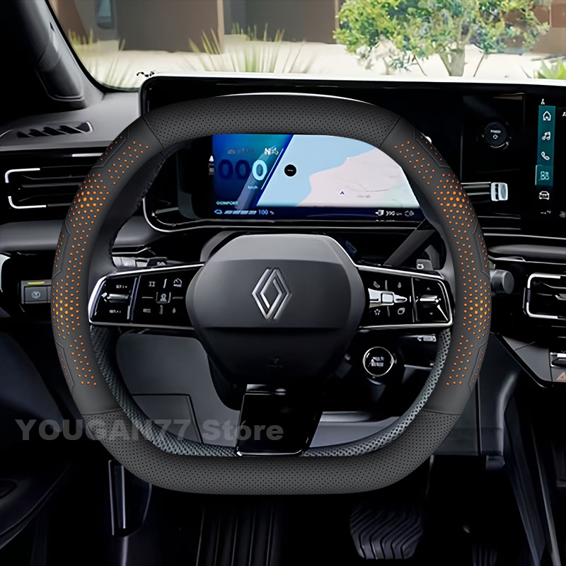 Leather Car Steering Wheel Cov - Tech Accessories Hub 리뷰 및 가격