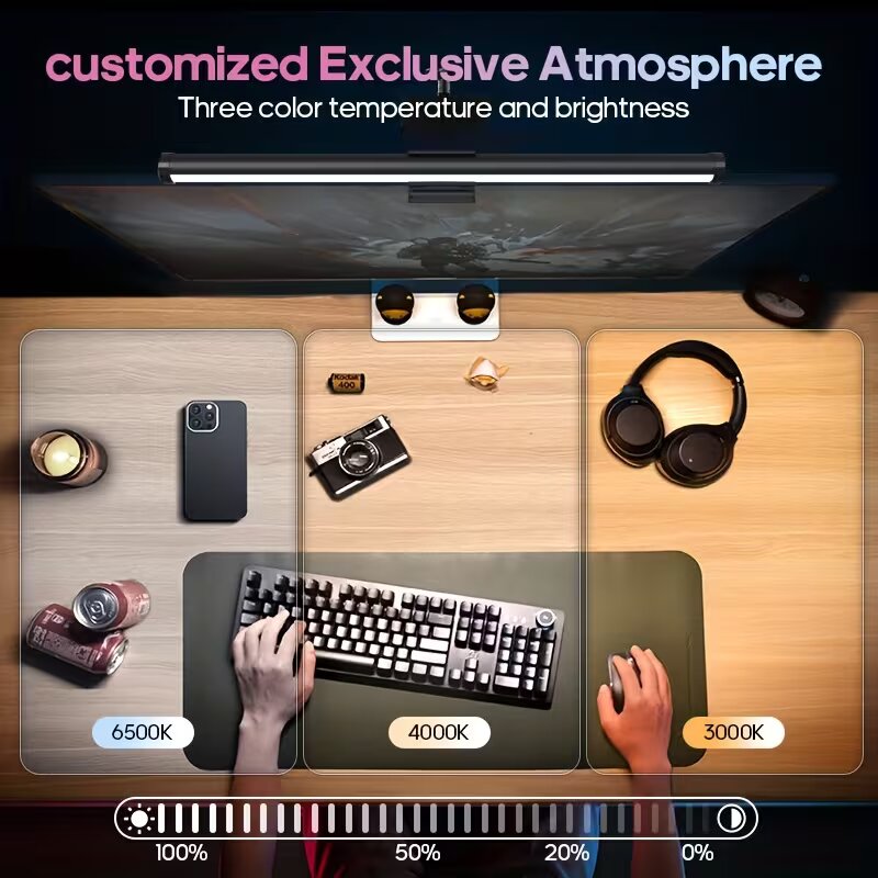 USB Powered Dimmable Monitor L - Monitor Light Bar 리뷰 및 가격