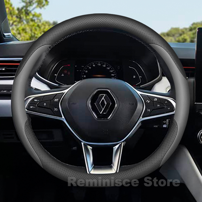Leather Car Steering Wheel Cov - Tech Accessories Hub 리뷰 및 가격