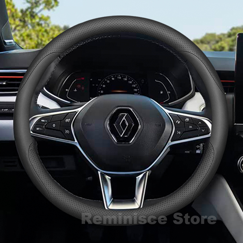 Leather Car Steering Wheel Cov - Tech Accessories Hub 리뷰 및 가격