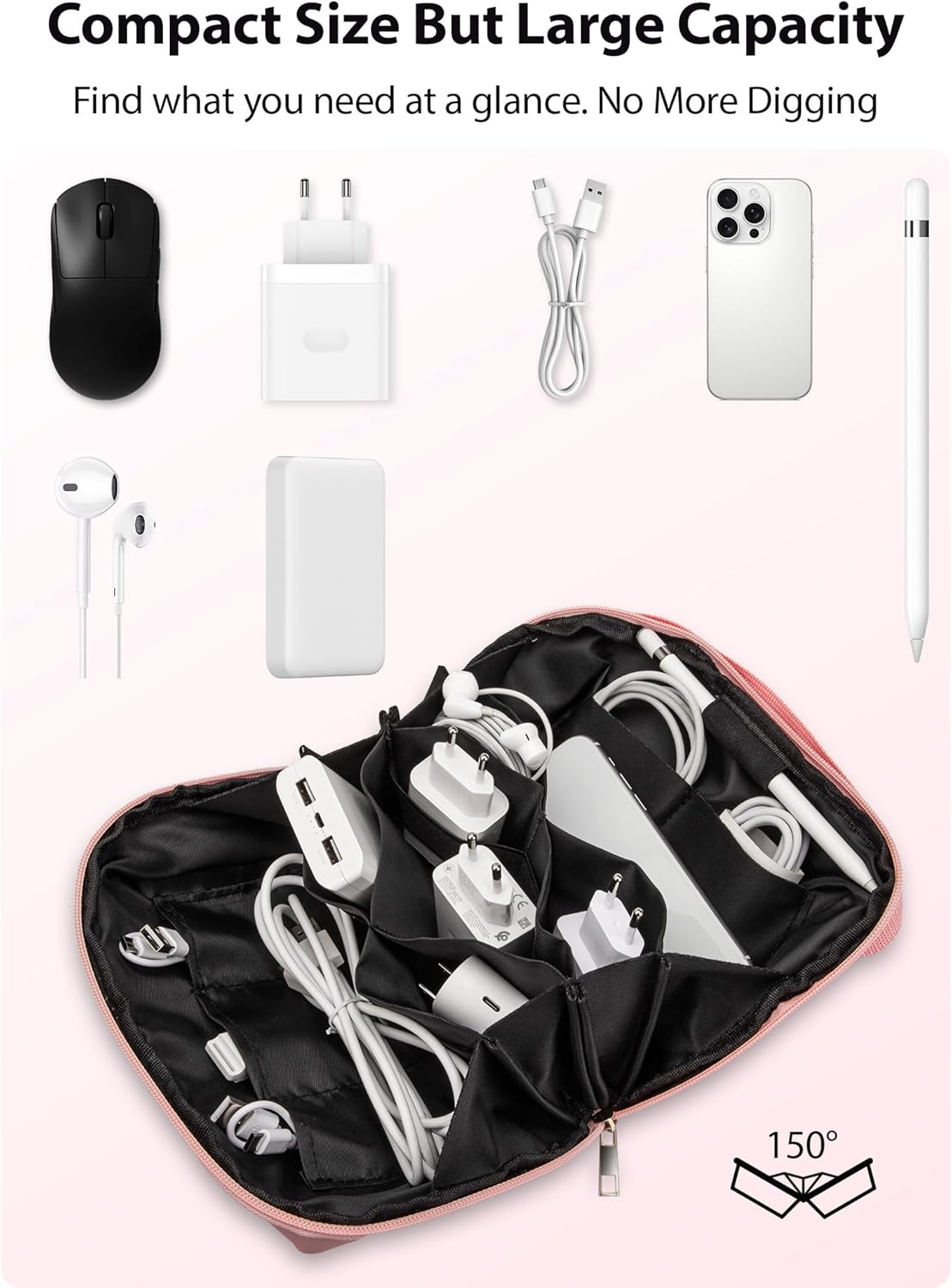 Large Capacity Backpack Organi - Tech Accessories Travel Organizer Pouch 리뷰 및 가격