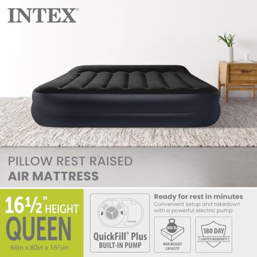 Air Mattress 64123ED Dura-Beam - Tech Queen 리뷰 및 가격