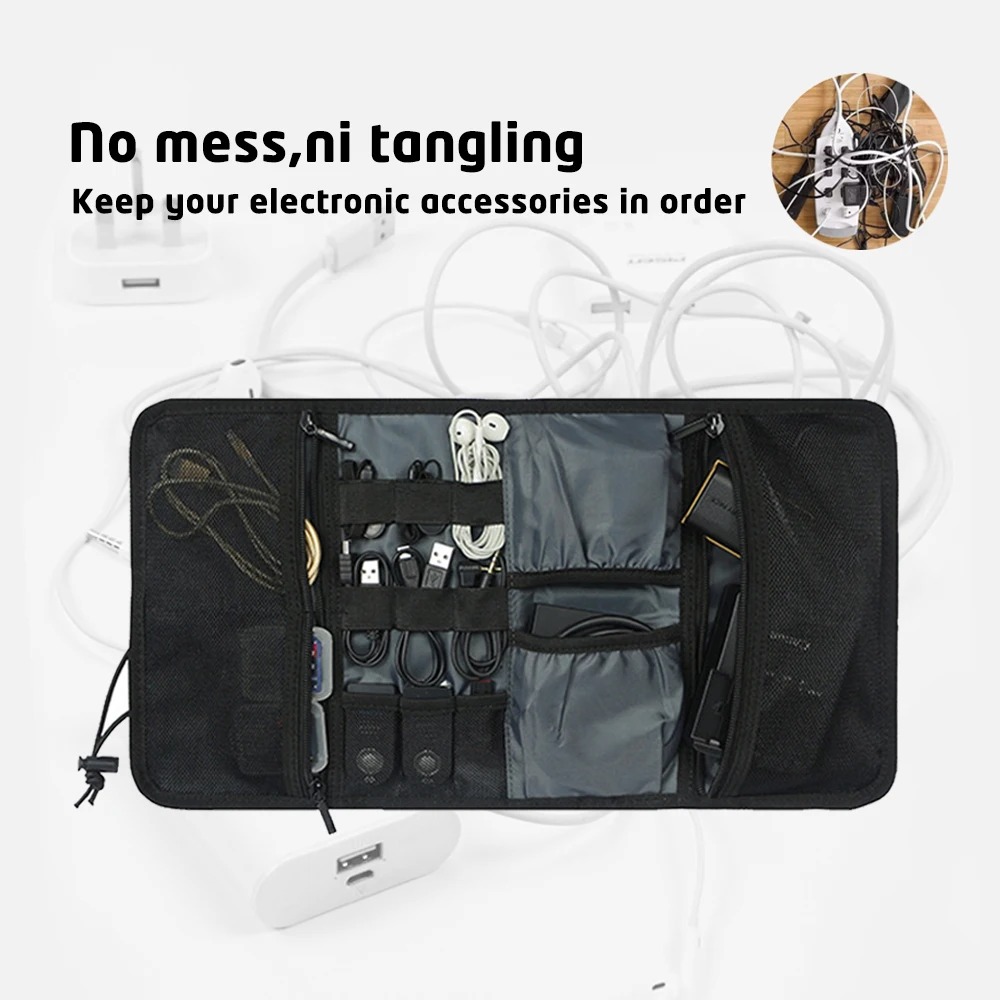 Electronic Organizer Cord Pouc - Tech Accessories Travel Organizer Pouch 리뷰 및 가격