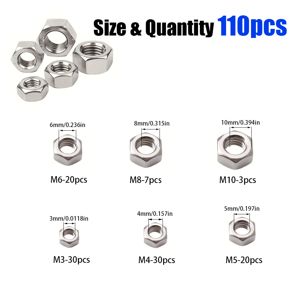 110-piece set of stainless ste - Tech House Accessories 리뷰 및 가격