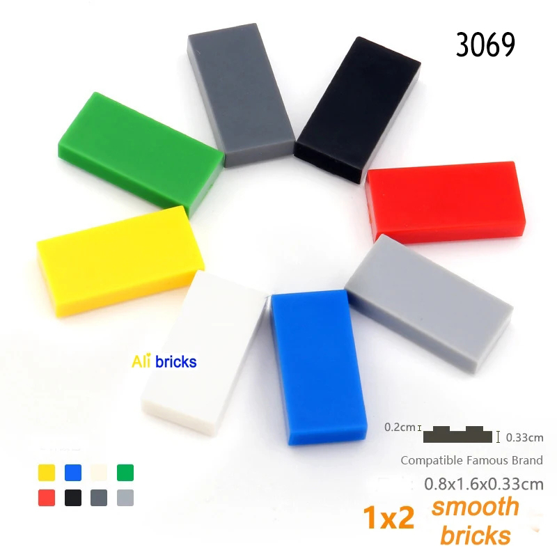 50pcs/lot 1x2 Tile Building Bl - Tech House Accessories 리뷰 및 가격
