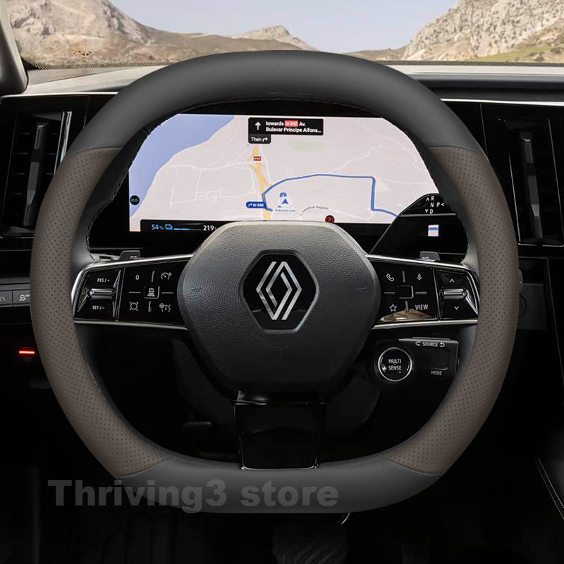 Leather Car Steering Wheel Cov - Tech Accessories Hub 리뷰 및 가격