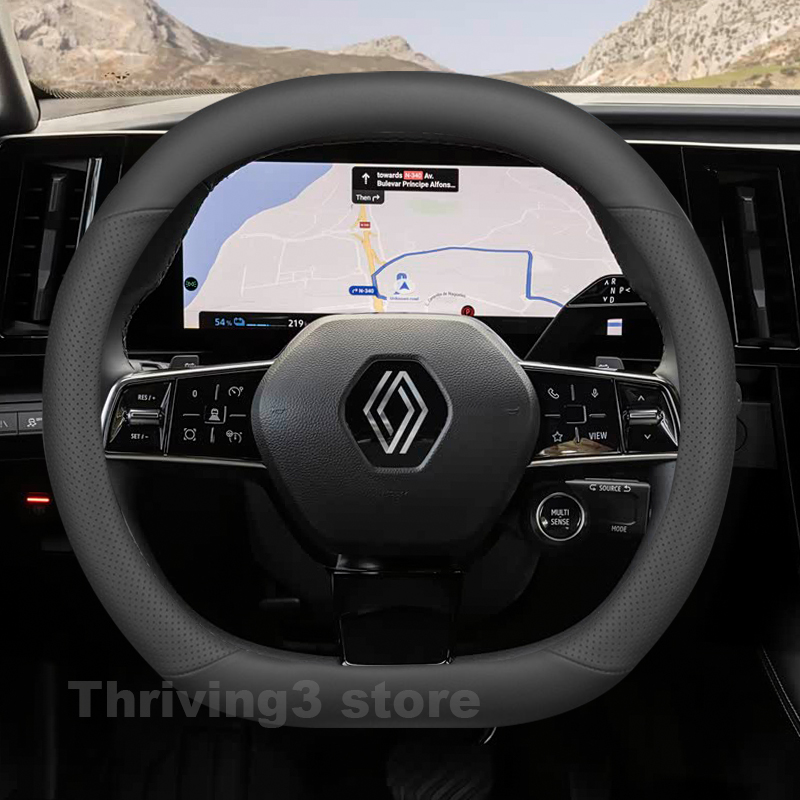 Leather Car Steering Wheel Cov - Tech Accessories Hub 리뷰 및 가격