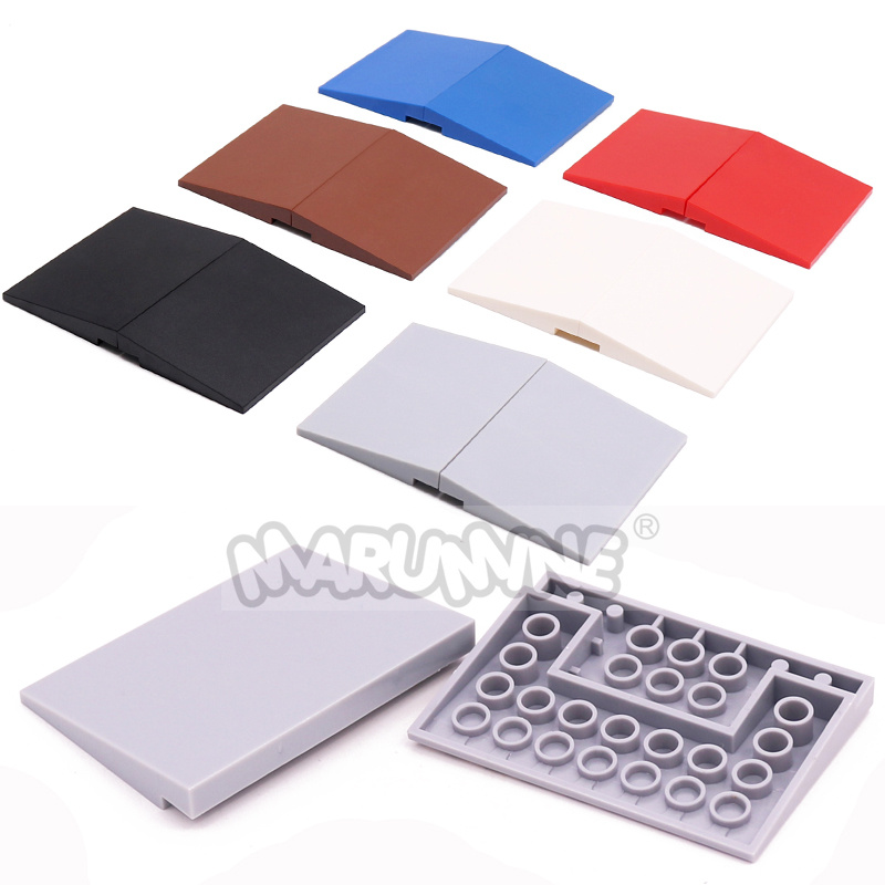 10PCS MOC City Brick Roof 6x8  - Tech House Accessories 리뷰 및 가격