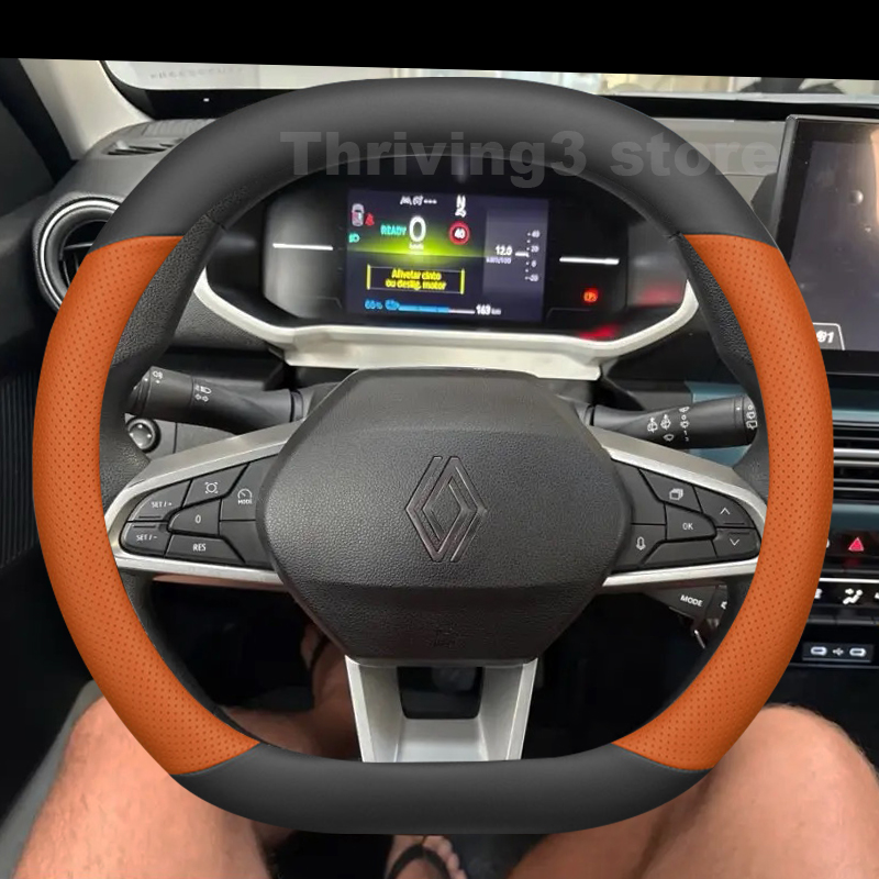 Leather Car Steering Wheel Cov - Tech Accessories Hub 리뷰 및 가격