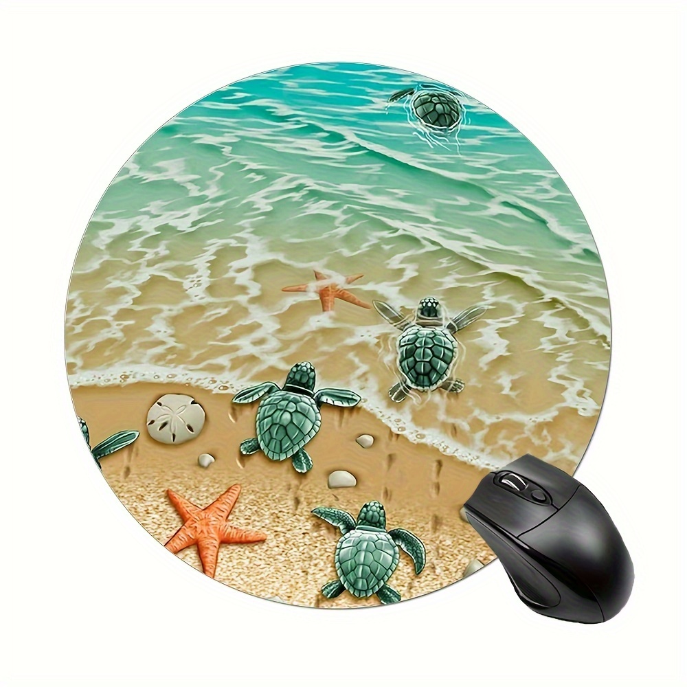 Adorable Turtle Starfish Round - Tech Table Accessories 리뷰 및 가격